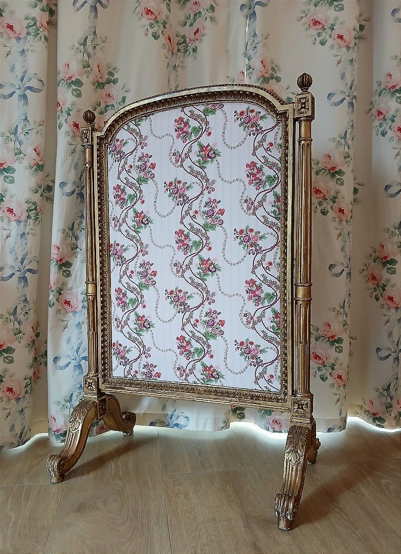 Louis XVI Style Fireplace Screen