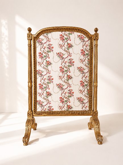 Louis XVI Style Fireplace Screen