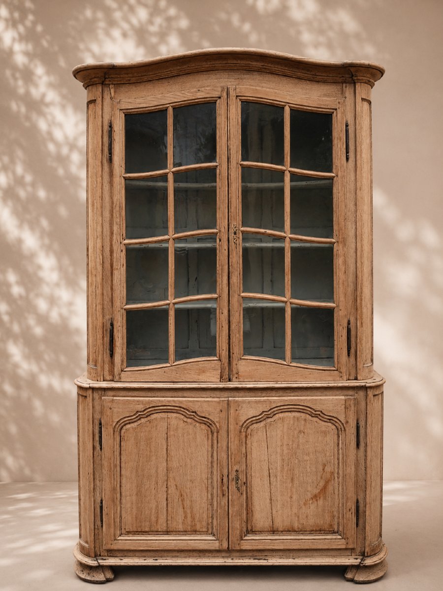 meuble deux-corps d'époque XVIIIᵉ siècle en chêne – Nord de la France