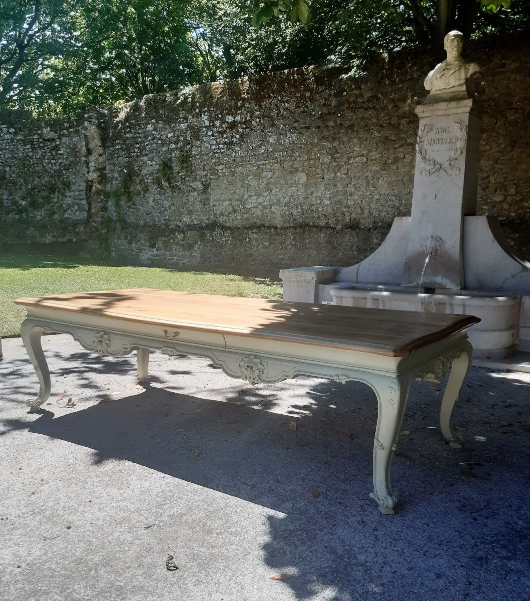 Grande table de Salle à manger de style Louis XV