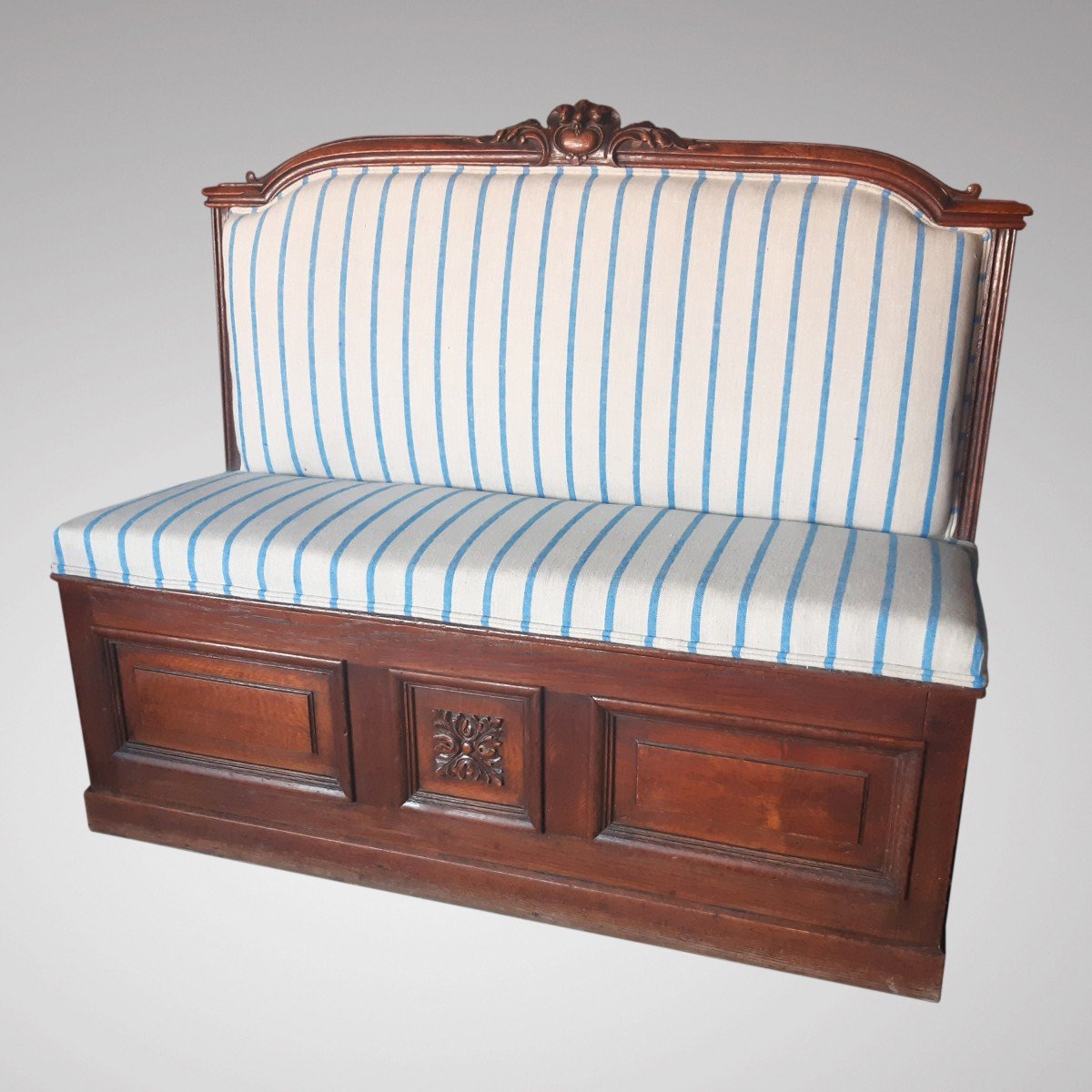 Oak Chest Bench-photo-3