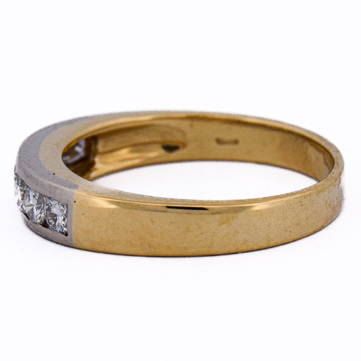 Bague or 18k diamants taille ancienne   AN488 112-362 (0089)-photo-2