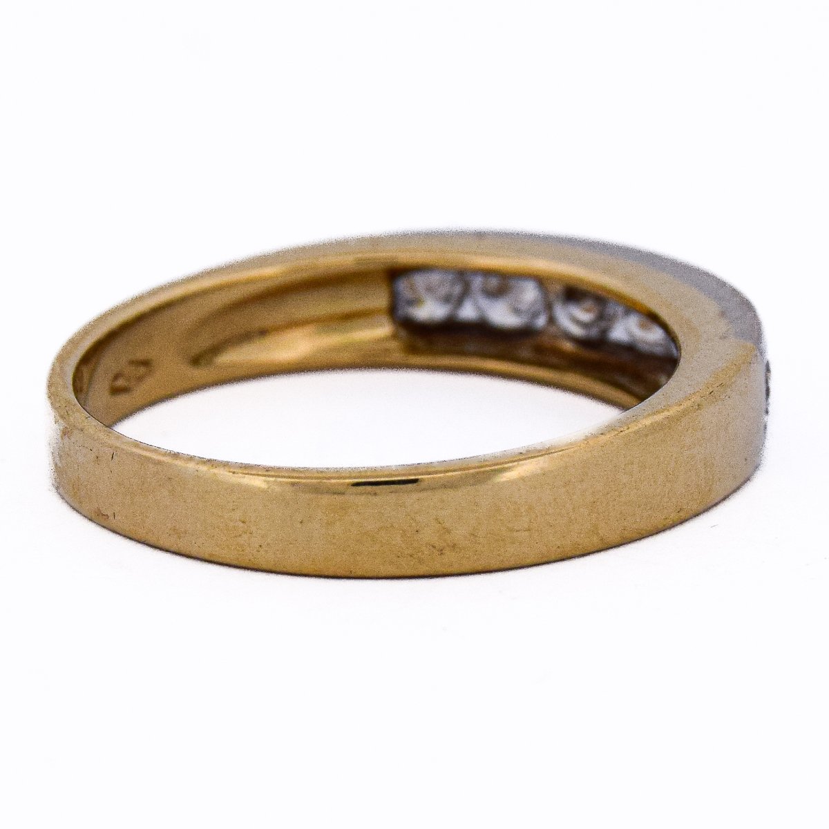 Bague or 18k diamants taille ancienne   AN488 112-362 (0089)-photo-4