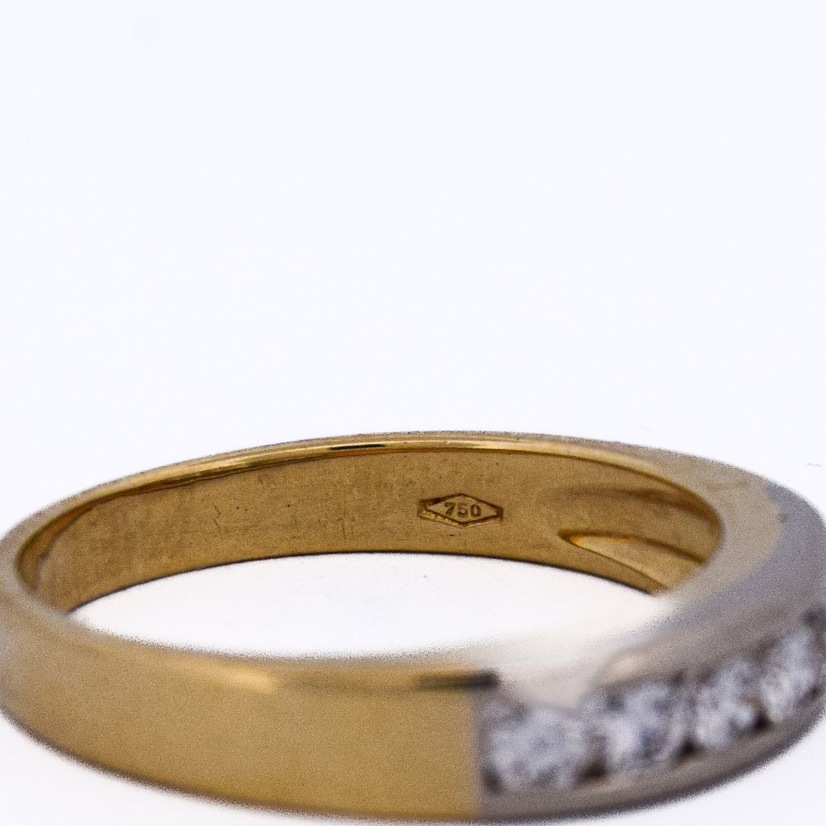 Bague or 18k diamants taille ancienne   AN488 112-362 (0089)-photo-6