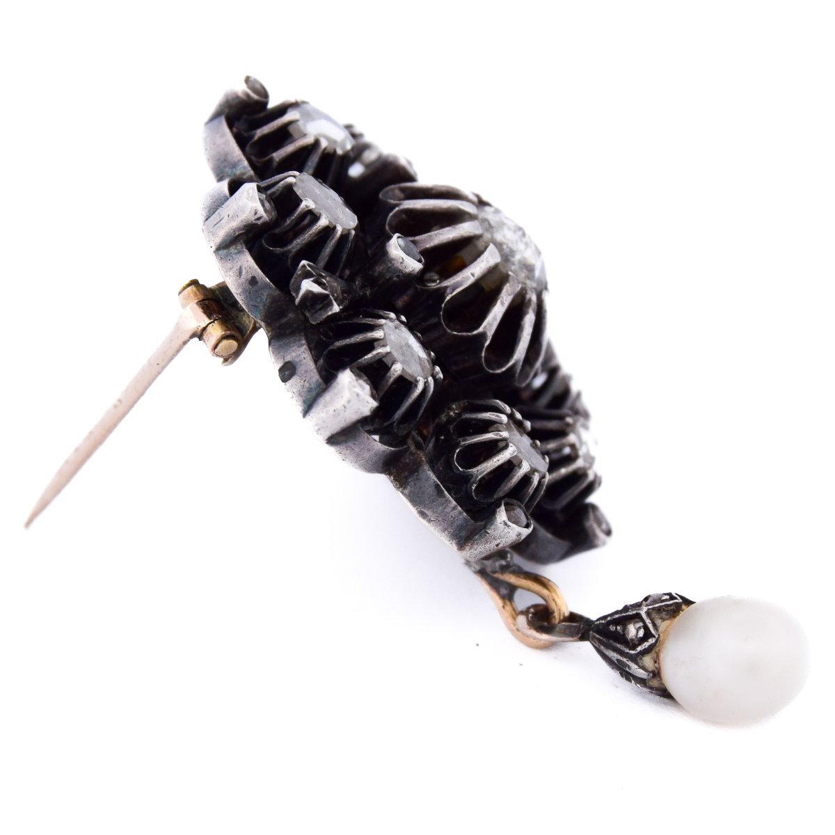 Broche victorienne diamants  SP42 116-61 (0079)-photo-4