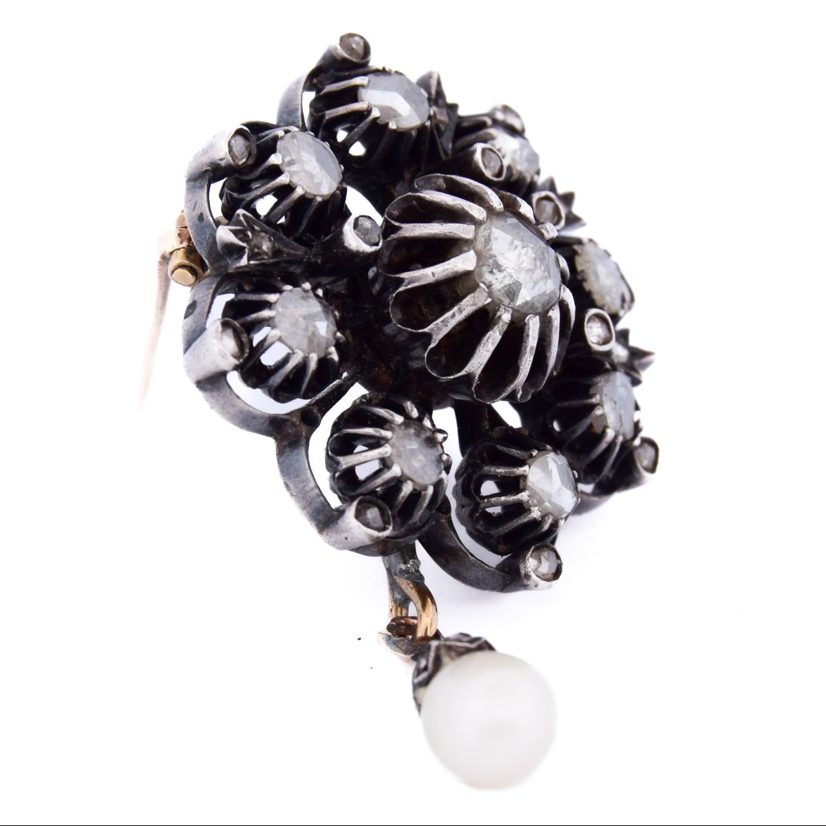 Broche victorienne diamants  SP42 116-61 (0079)-photo-4