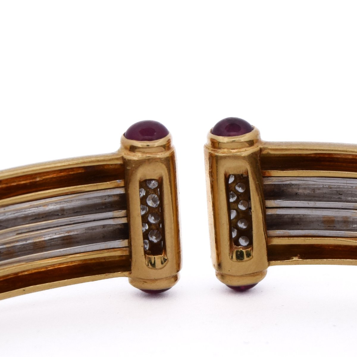 Bracelet Piaget Or 18k Diamants et Rubis    BR107 114-66 (00549)-photo-2