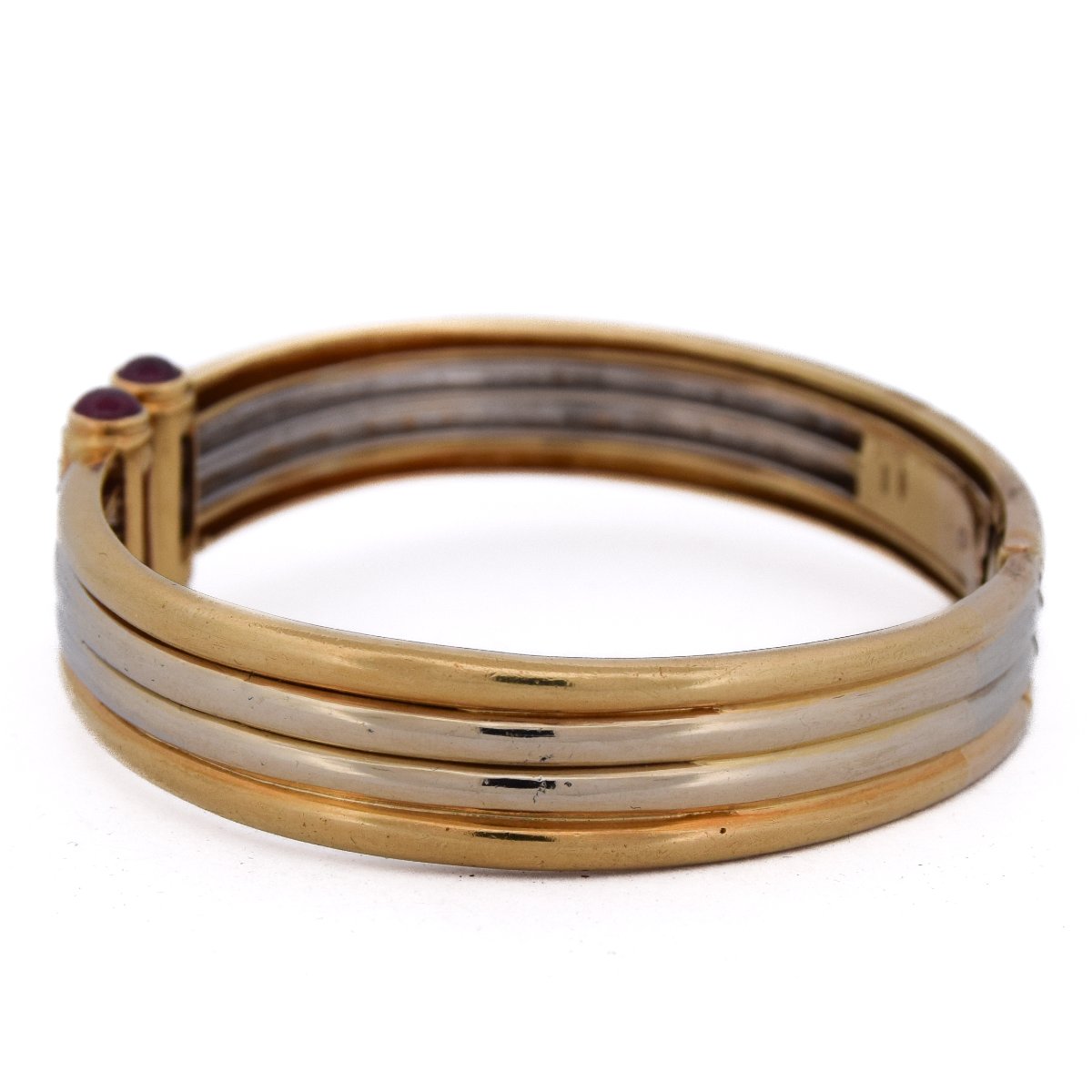 Bracelet Piaget Or 18k Diamants et Rubis    BR107 114-66 (00549)-photo-3