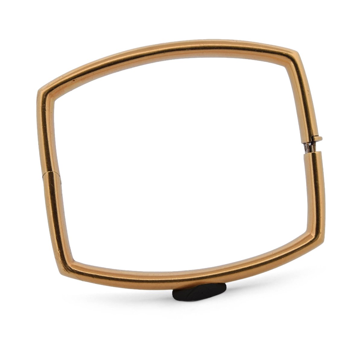Weingrill Vintage Rigid Bracelet In 18-karat Yellow Gold, Geometric Shape   Br141 ‘-photo-3