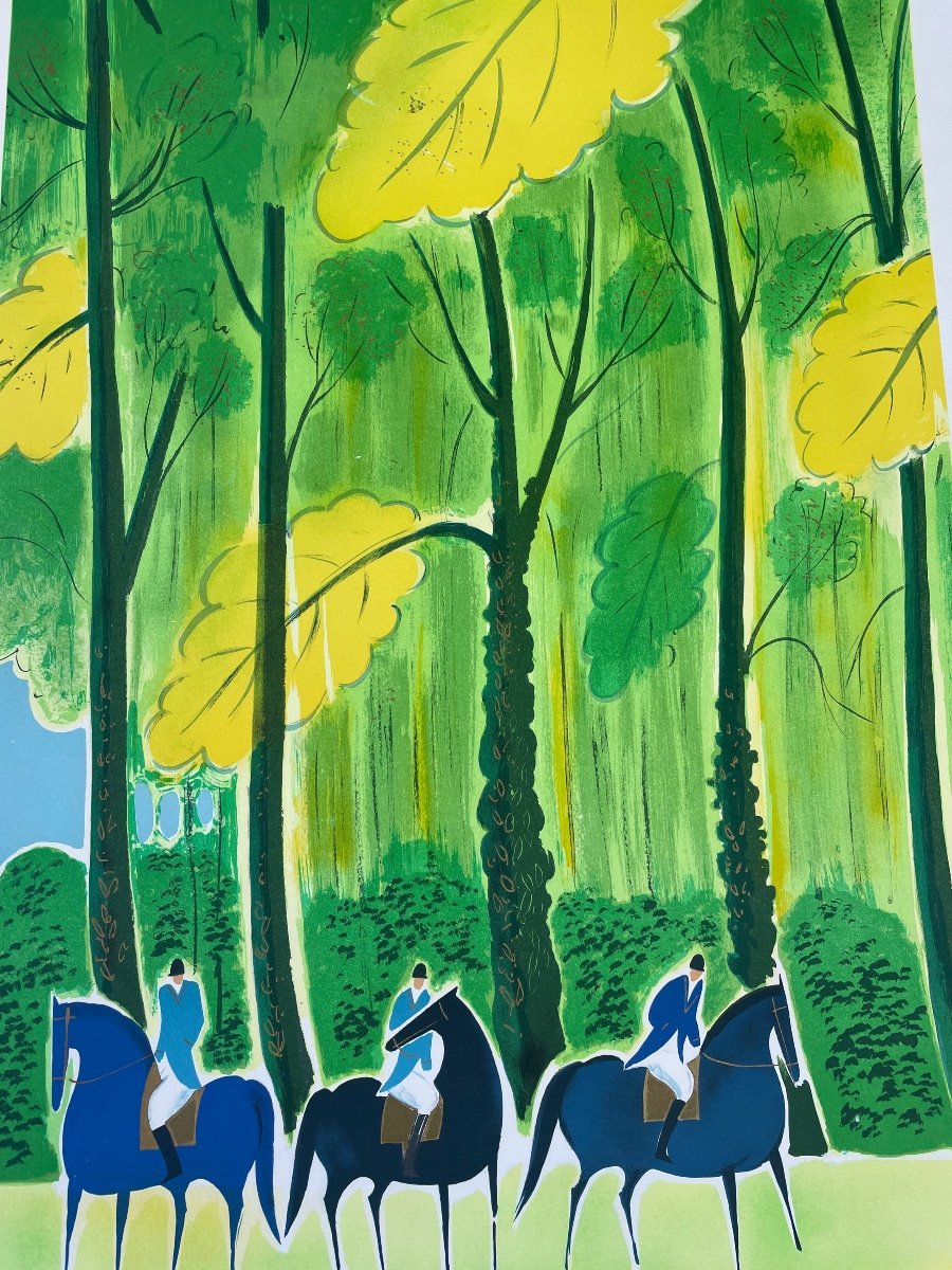 Lithograph By Serge Lassus-photo-6