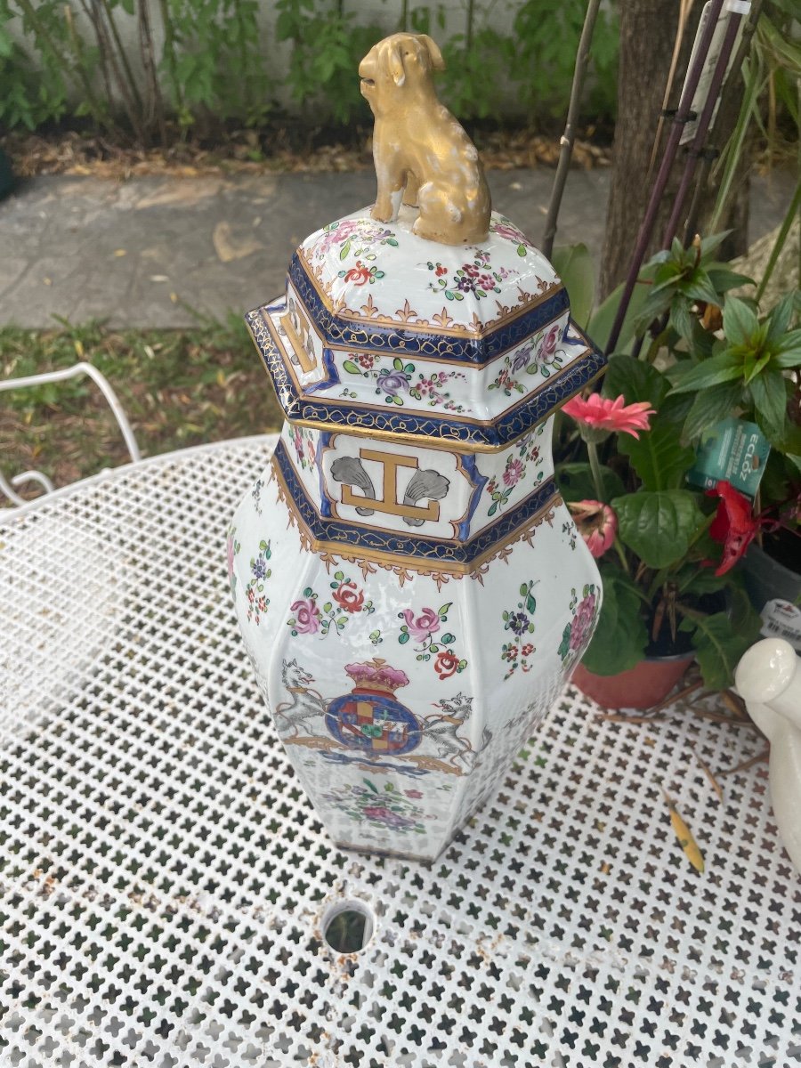 Nineteenth Samson Porcelain Vase-photo-1