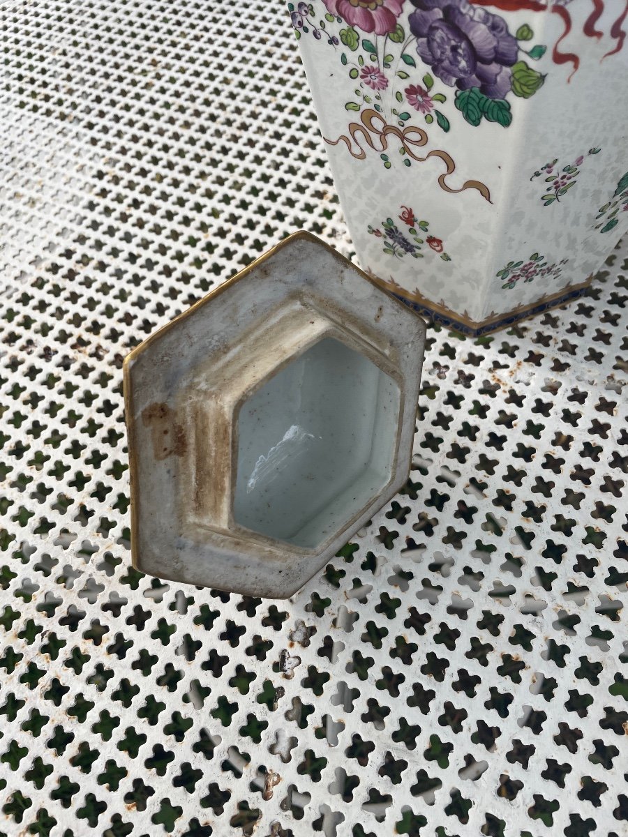 Nineteenth Samson Porcelain Vase-photo-4