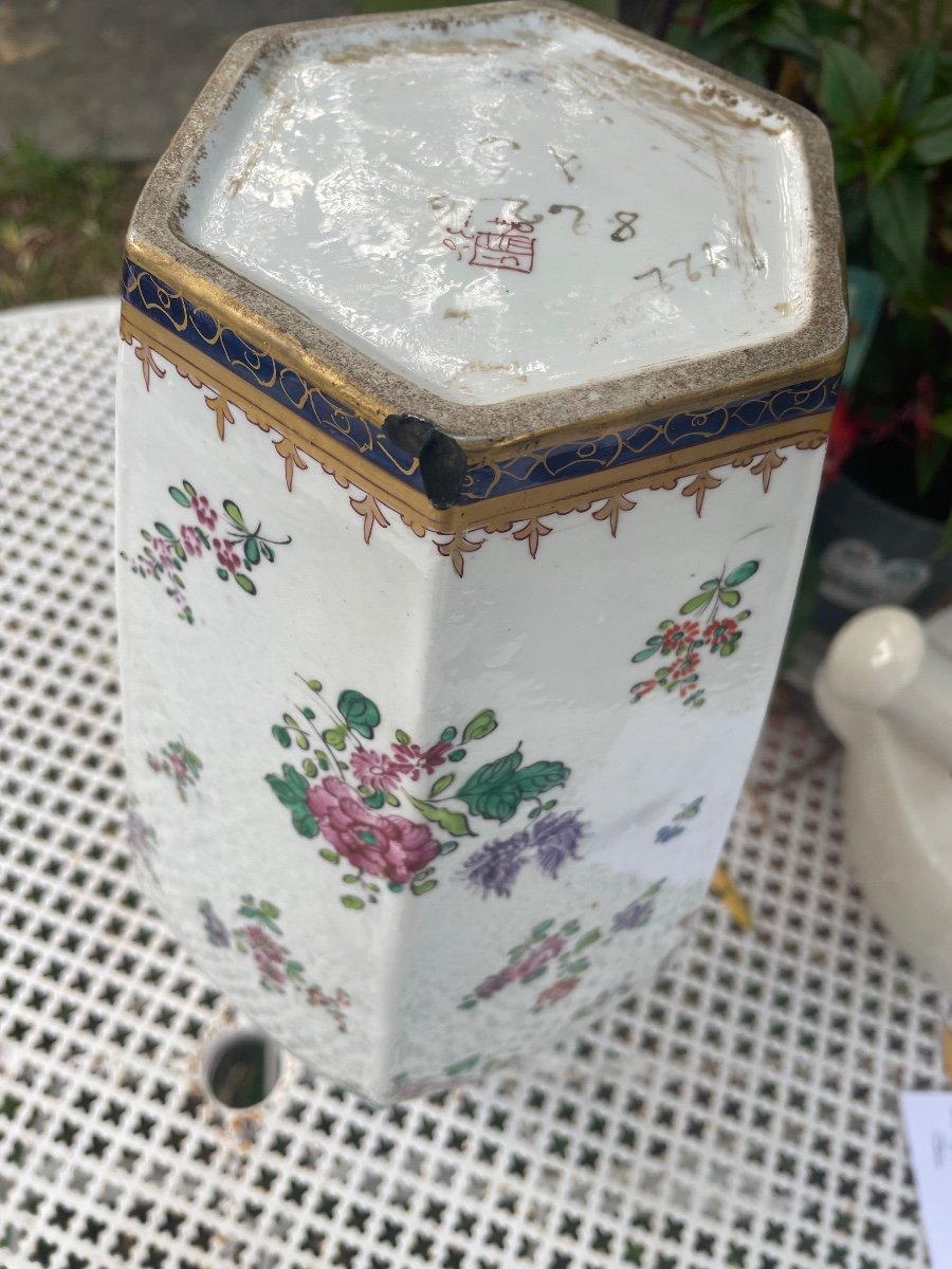Nineteenth Samson Porcelain Vase-photo-8