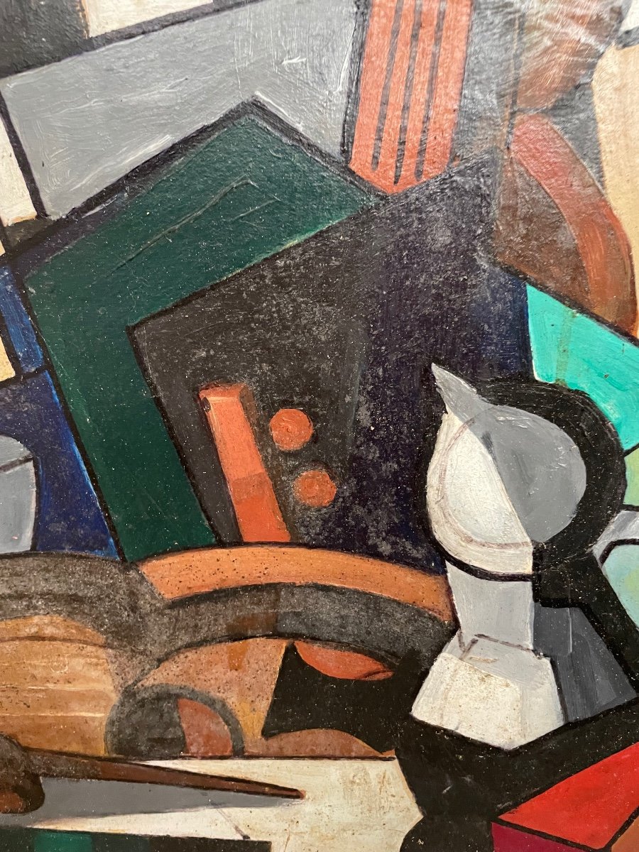 Serra Cubist Oil-photo-4