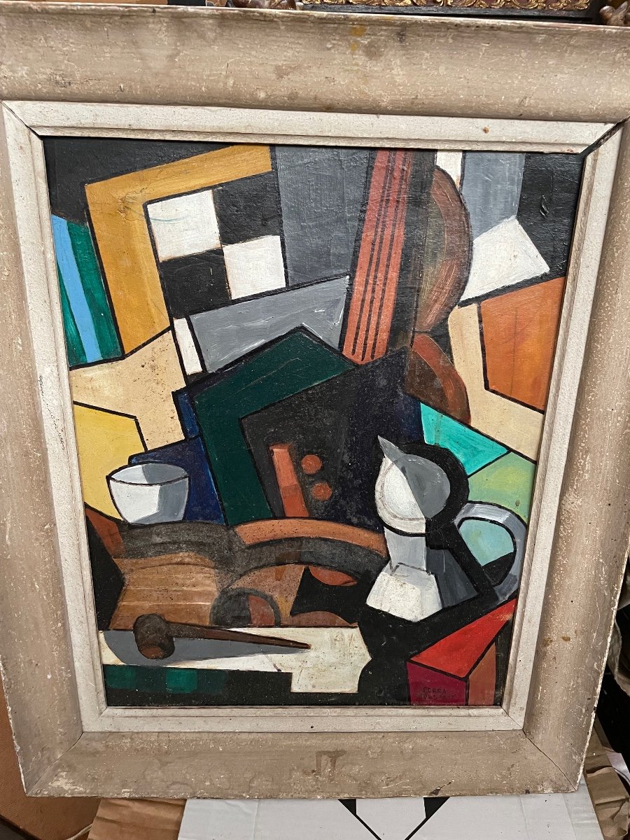 Serra Cubist Oil-photo-6