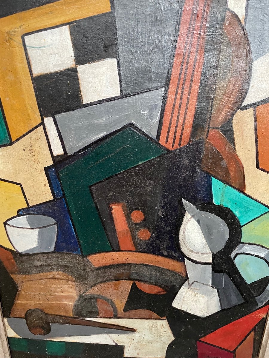 Serra Cubist Oil-photo-7