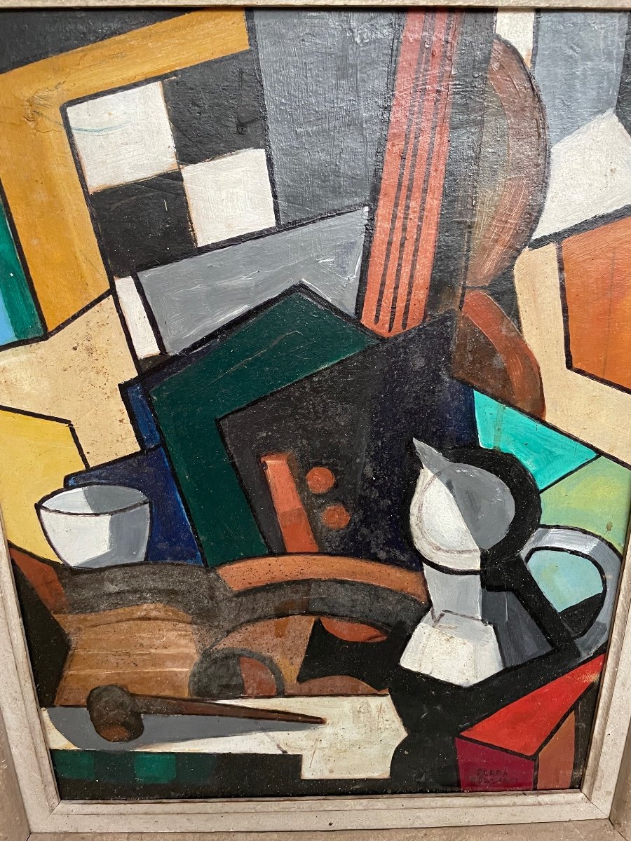 Serra Cubist Oil