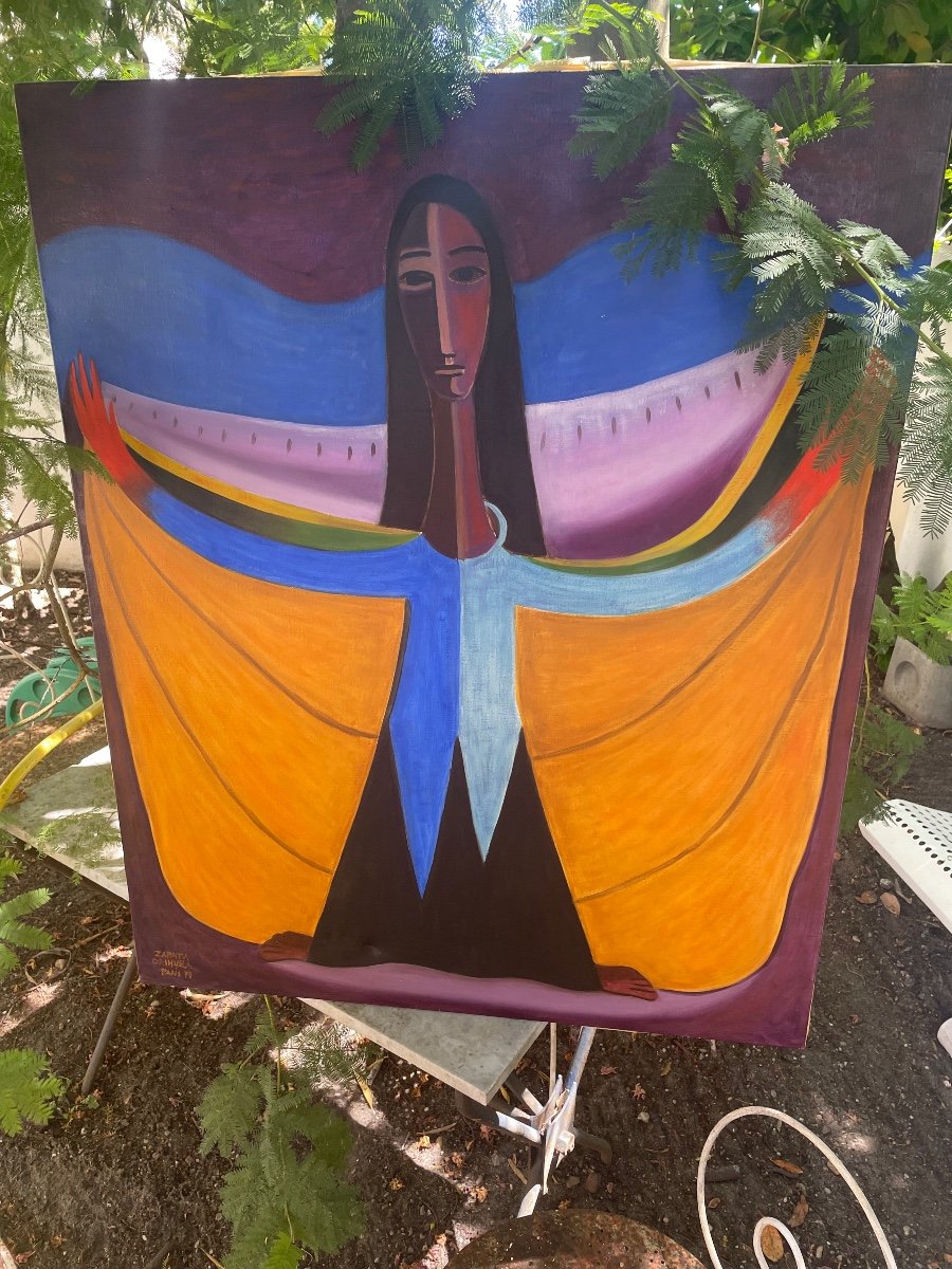 La Femme Indigène a la pastèque  De Zapata Orihuela -photo-2