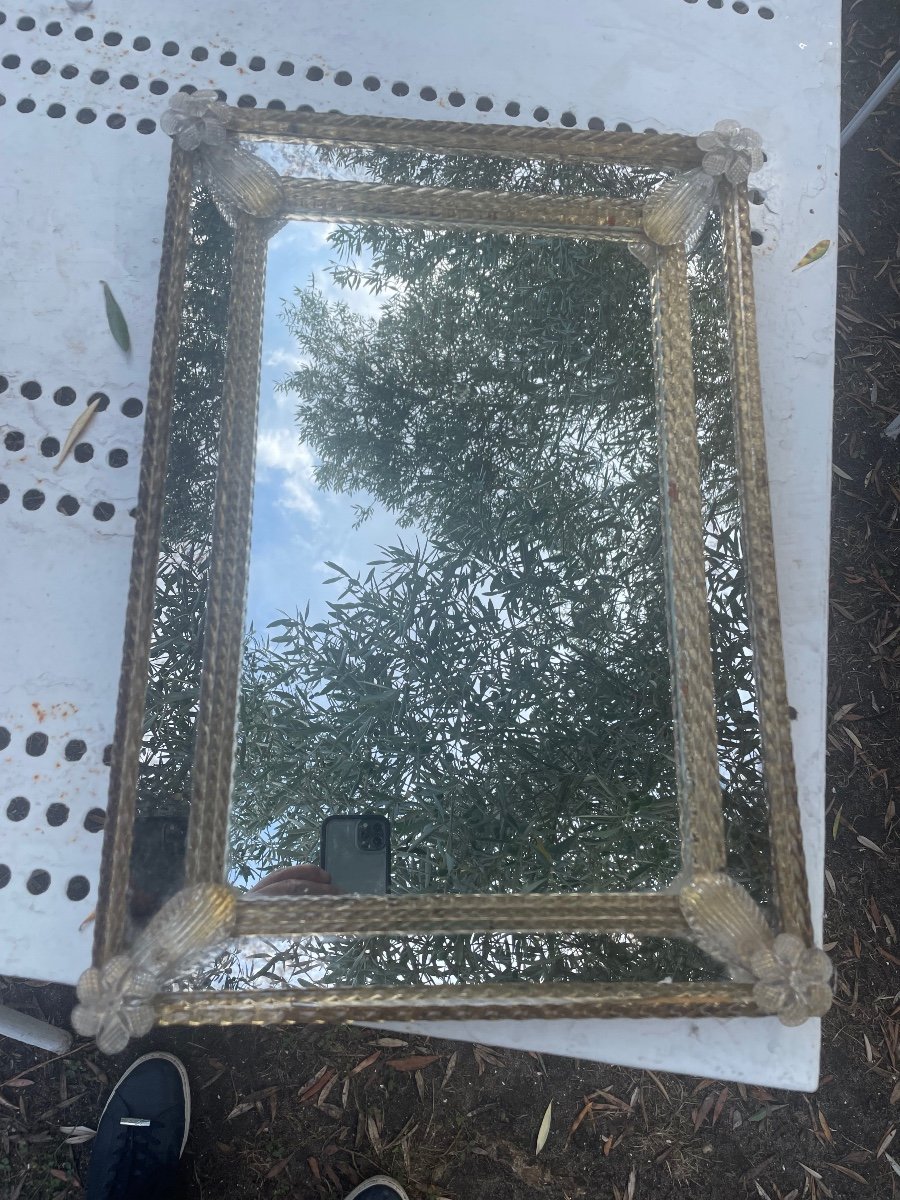Miroir de chambre De Venise XIXeme 