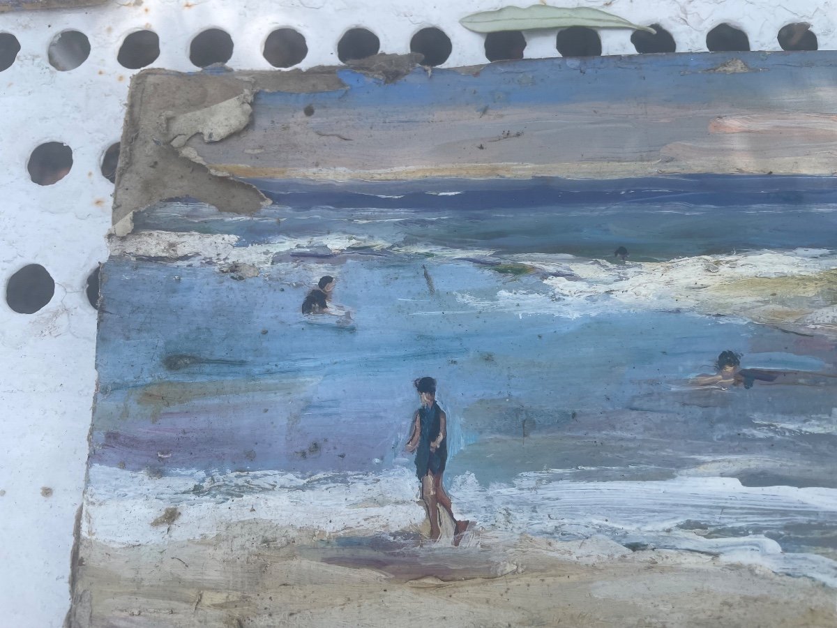 La Plage Et Ses Baigneurs De Claude Bernard -photo-3