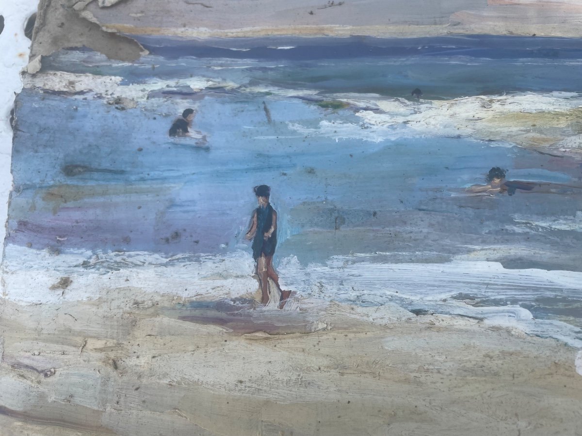 La Plage Et Ses Baigneurs De Claude Bernard -photo-4