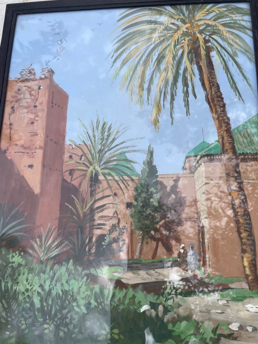 Jardin  Marocain à Marrakech -photo-2