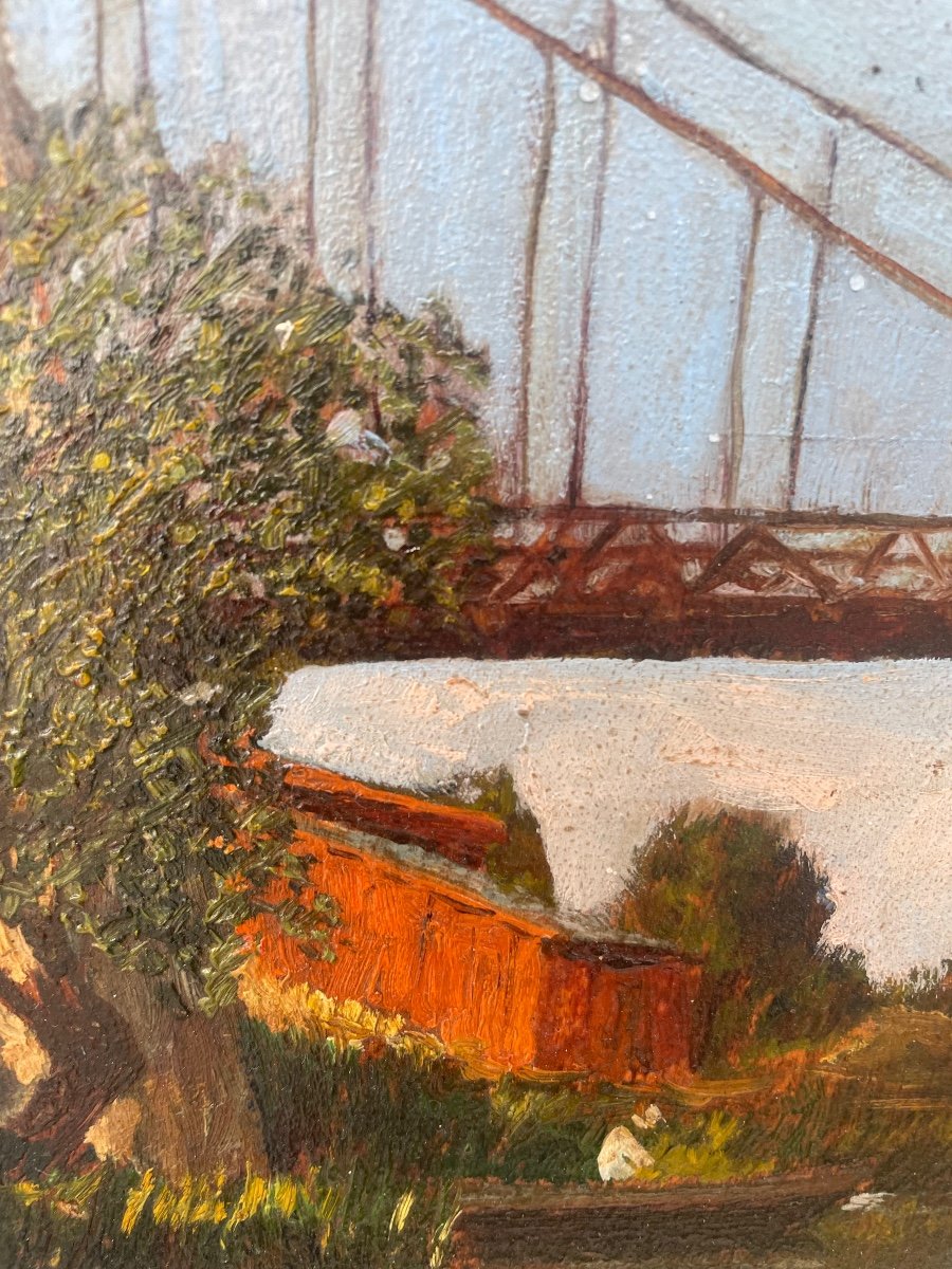 Pêcheur Sous Un Pont -photo-4