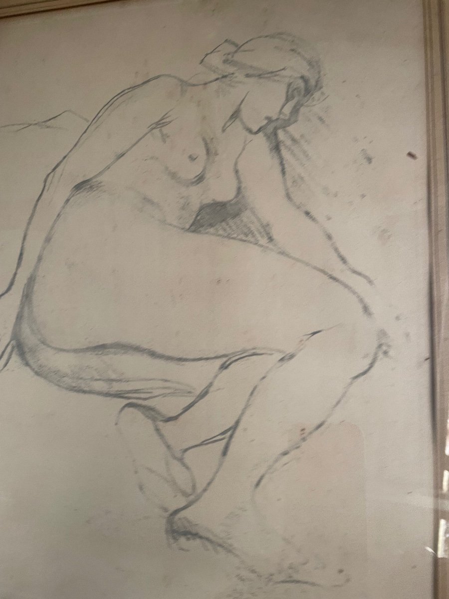 Nude Drawing By Steinlen-photo-2