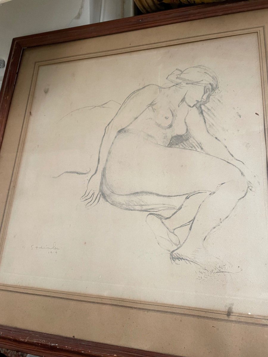 Nude Drawing By Steinlen-photo-5
