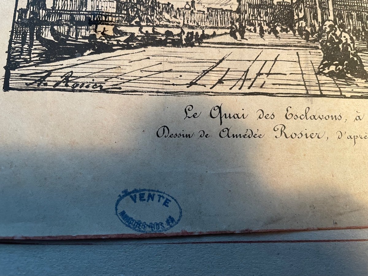 Drawing By Amédée Rosier. Venice-photo-3