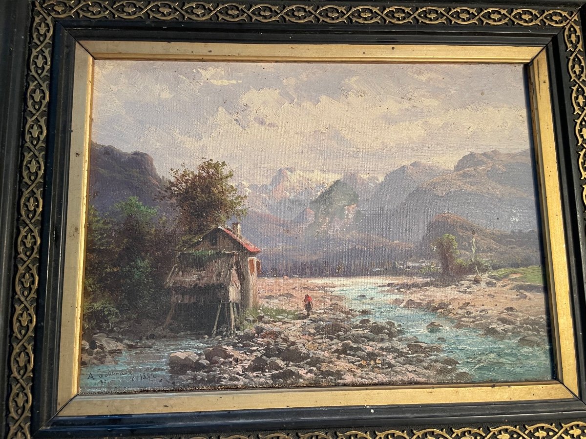 Landscape Of Godchaux Mountains
