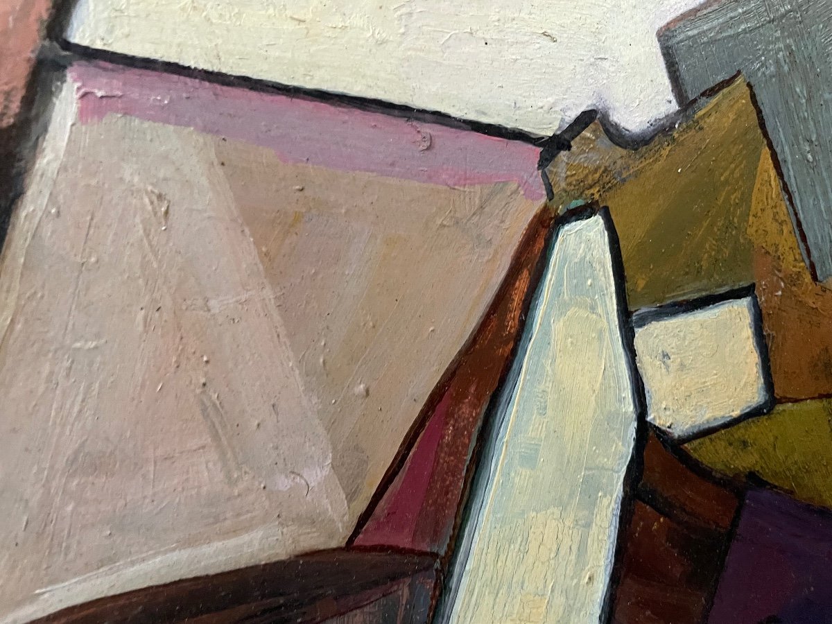 Cubist Painting By C.lanvin-photo-5