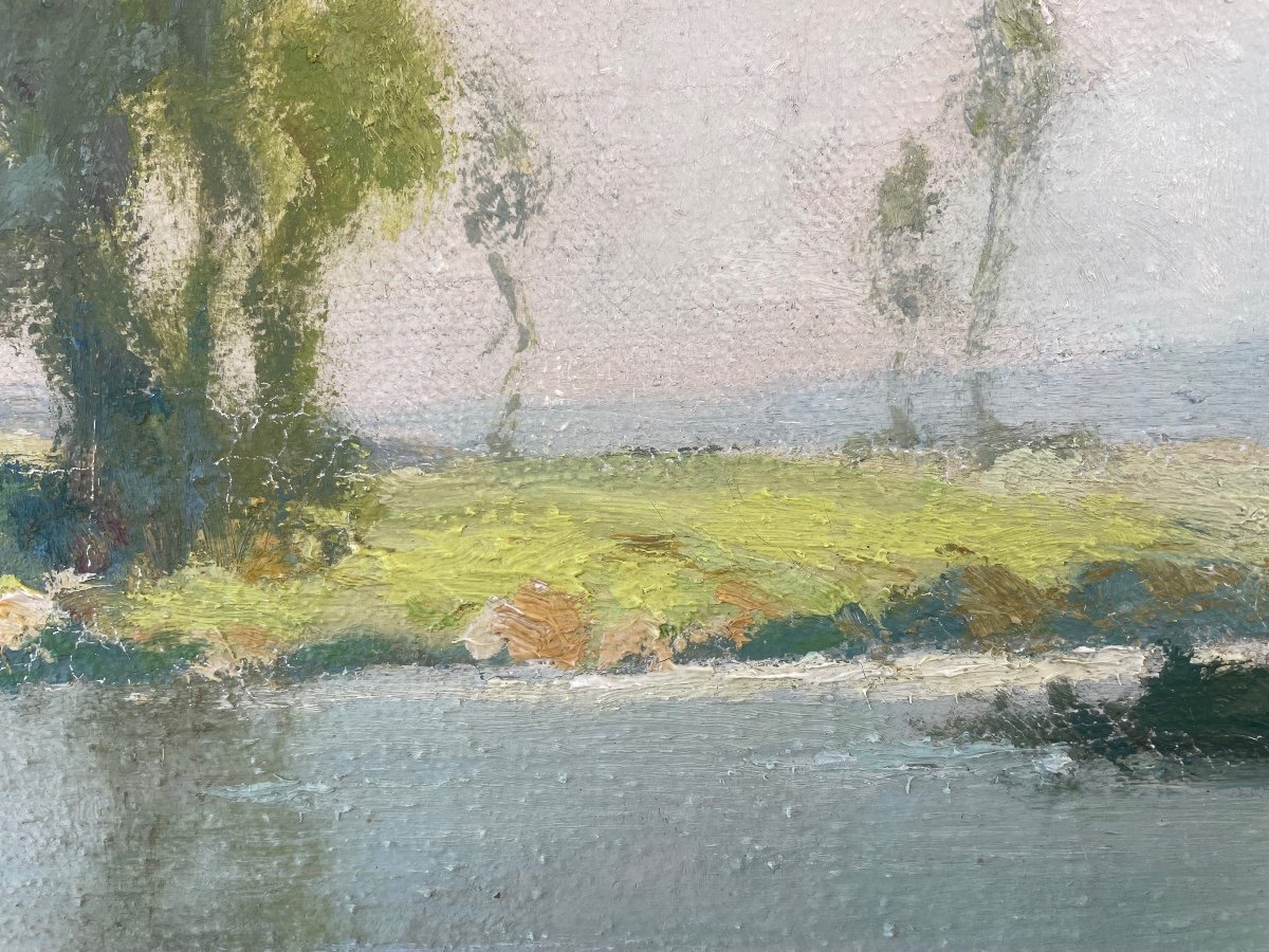 Paysage De Georges Grégoire Lachaux 