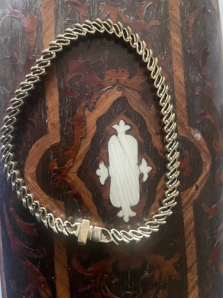 Silver Bracelet And River Of Brilliants  -photo-4