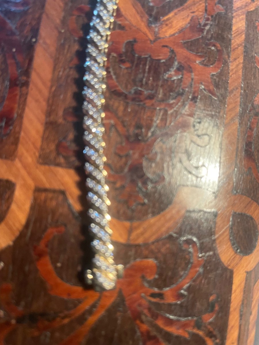 Silver Bracelet And River Of Brilliants  -photo-1
