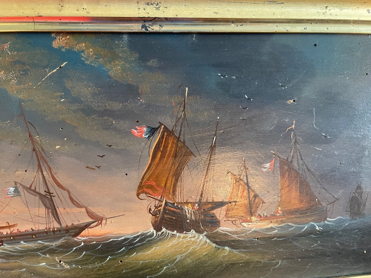Marine Boats Painting -photo-3