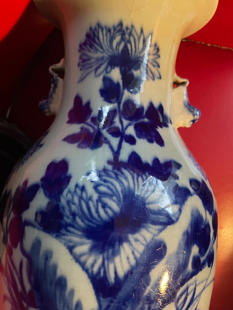 Vase Porcelaine Asiatique -photo-2