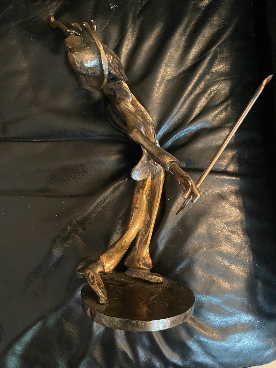 Bronze The Violinist By Yves Lohé-photo-8