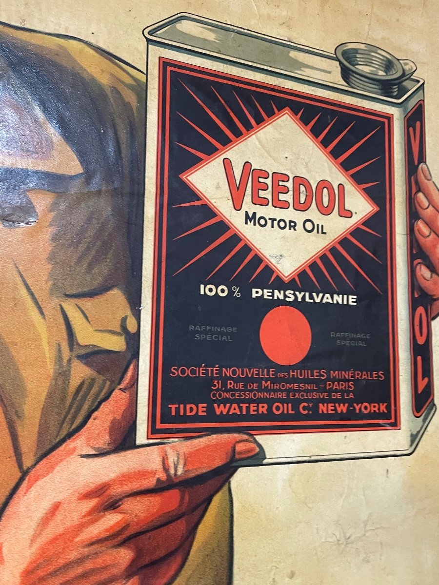Affiche Huile Veedol -photo-2