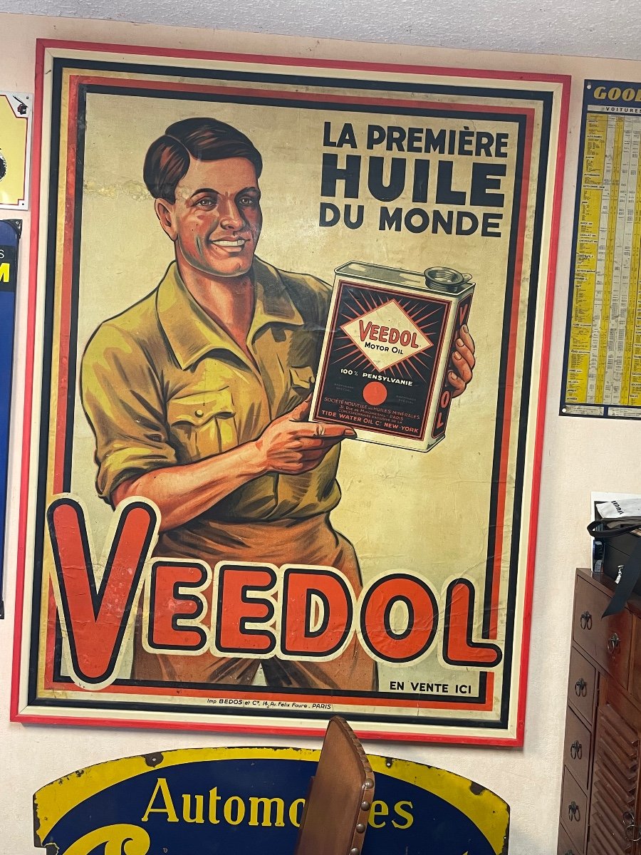 Affiche Huile Veedol -photo-7