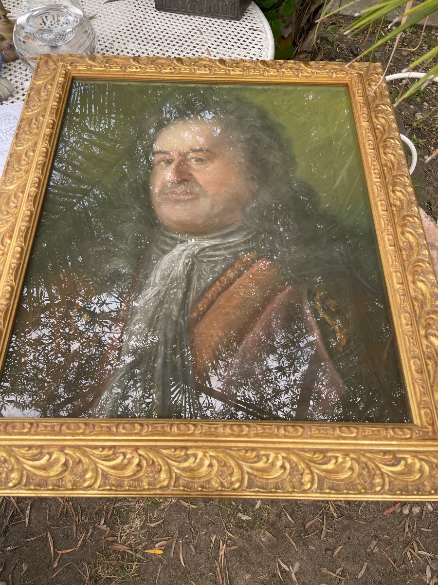 Pastel Homme De Qualité XVIII Eme -photo-3