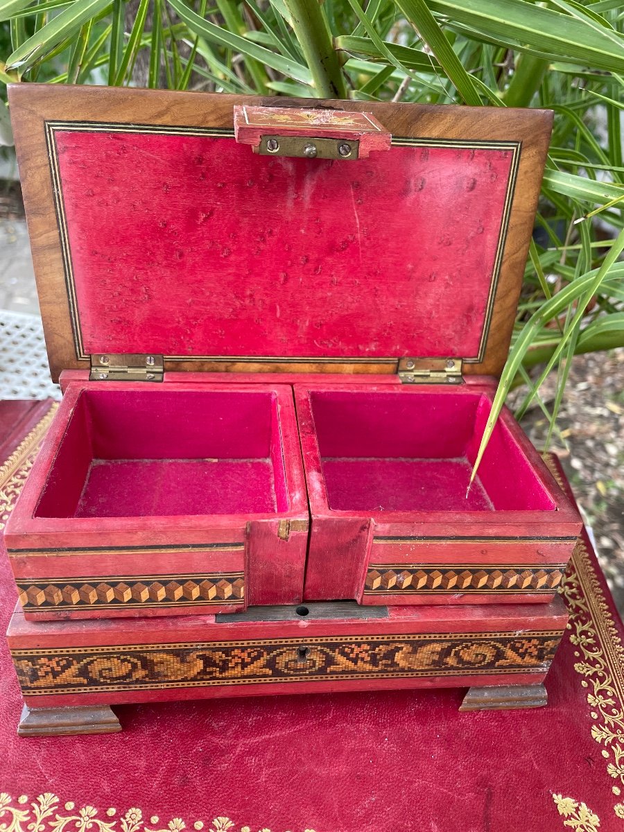 Wooden Marquetry Jewelry Box -photo-4