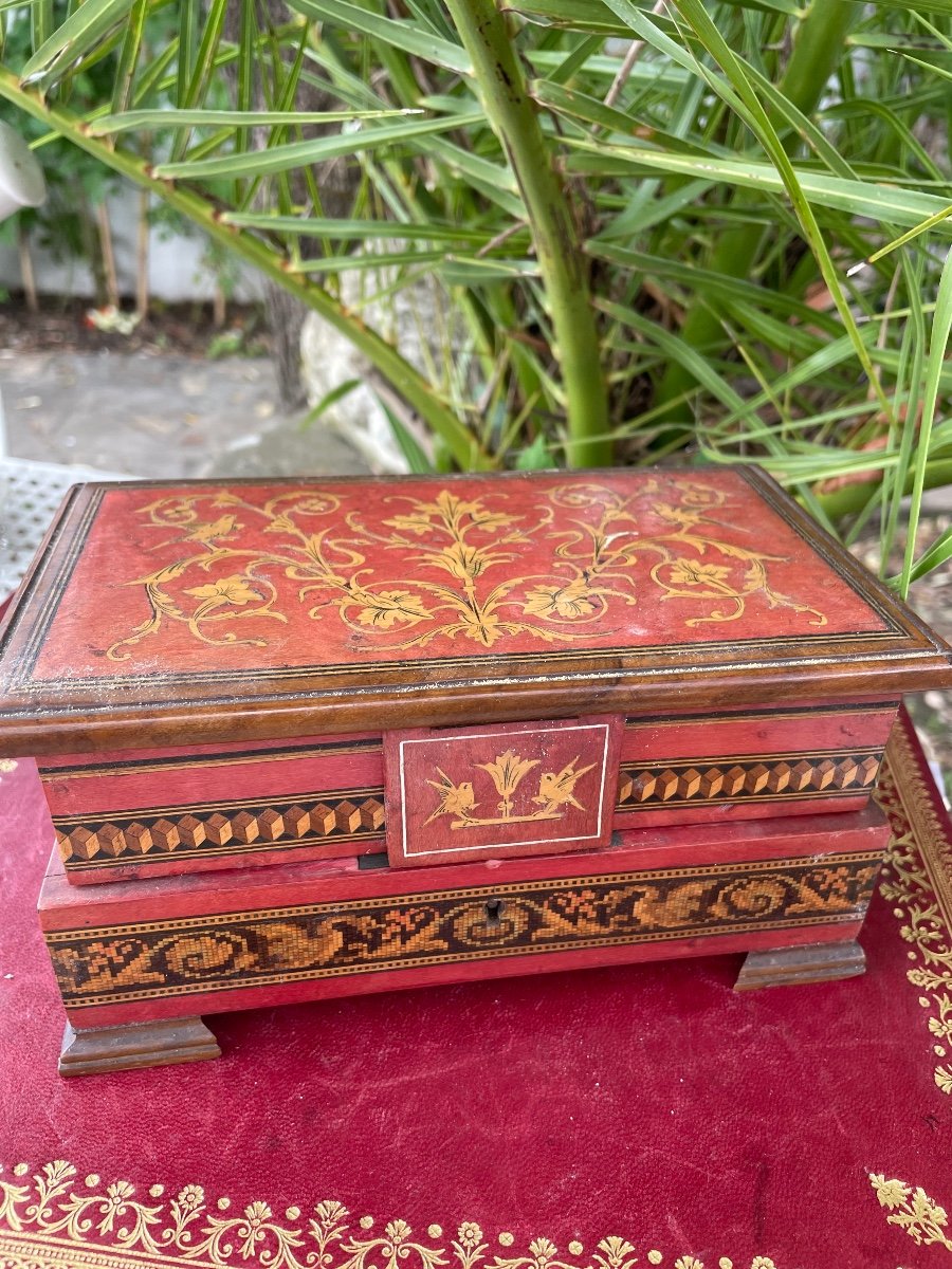 Wooden Marquetry Jewelry Box -photo-8