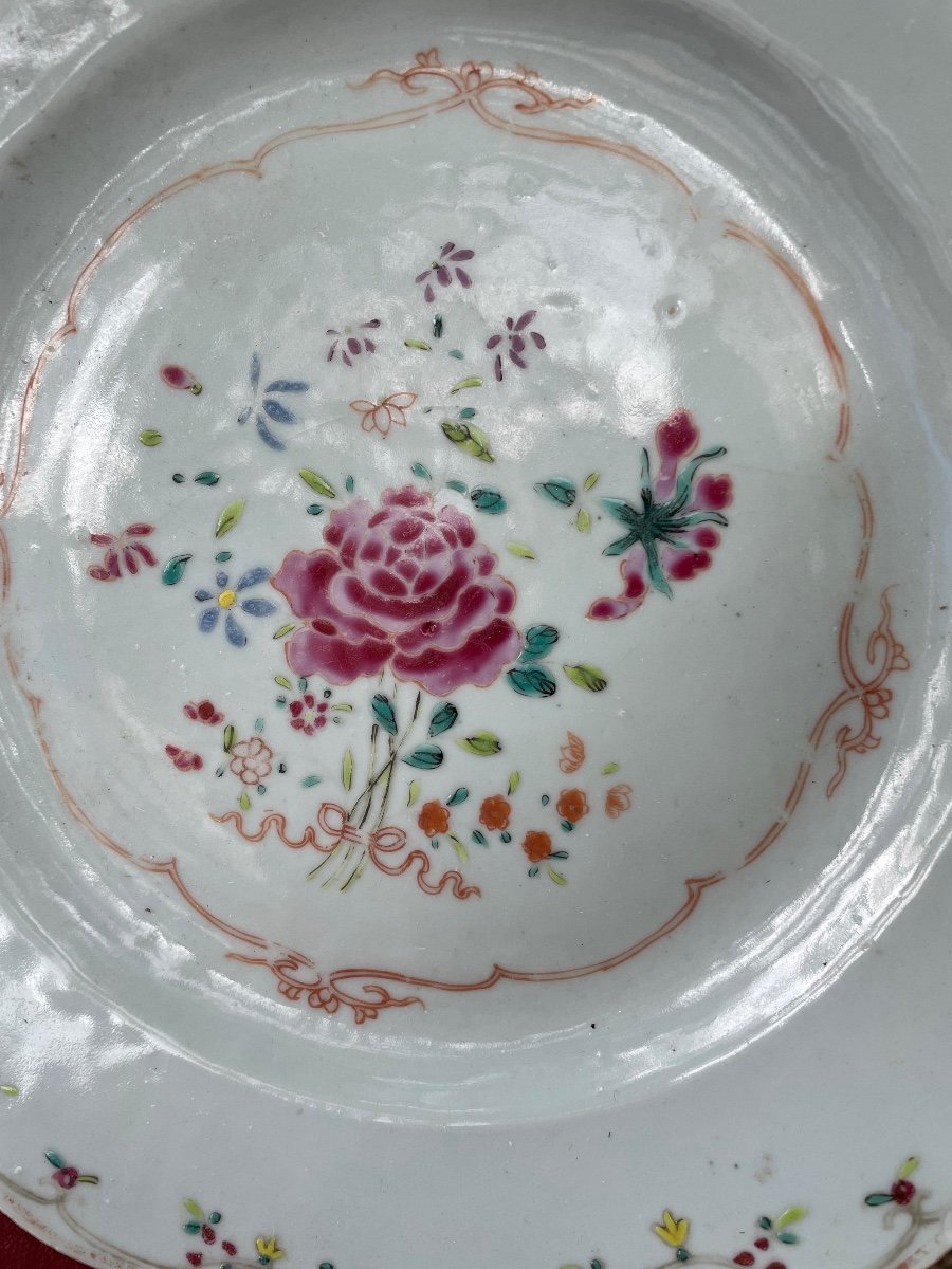 Porcelain Plate XVIII Eme Compagnie Des Indes 
