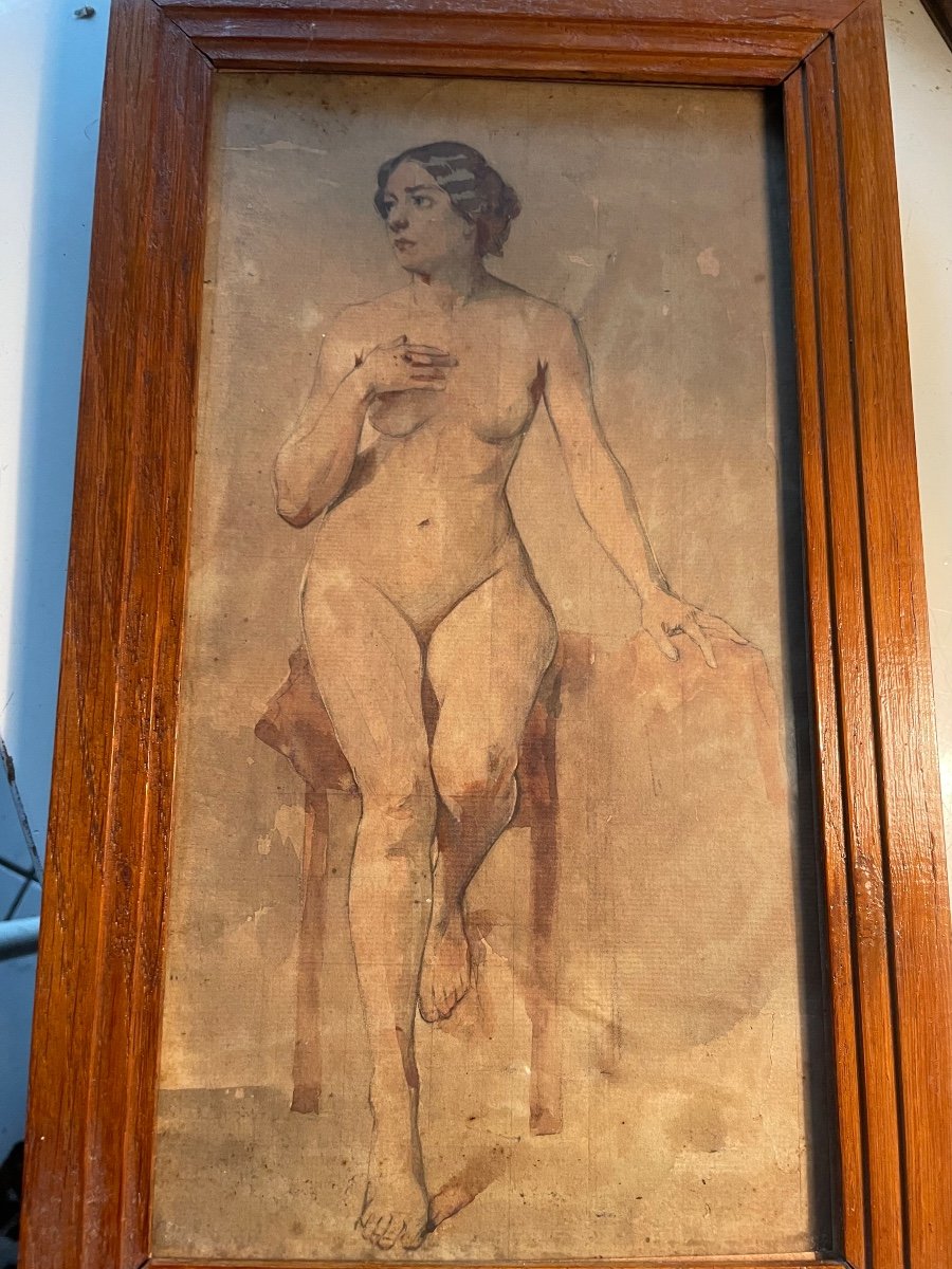 Female Nude Drawing -photo-2