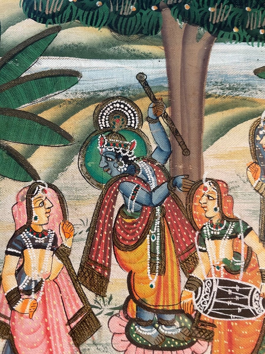 Indopersan Painting On Silk -photo-3