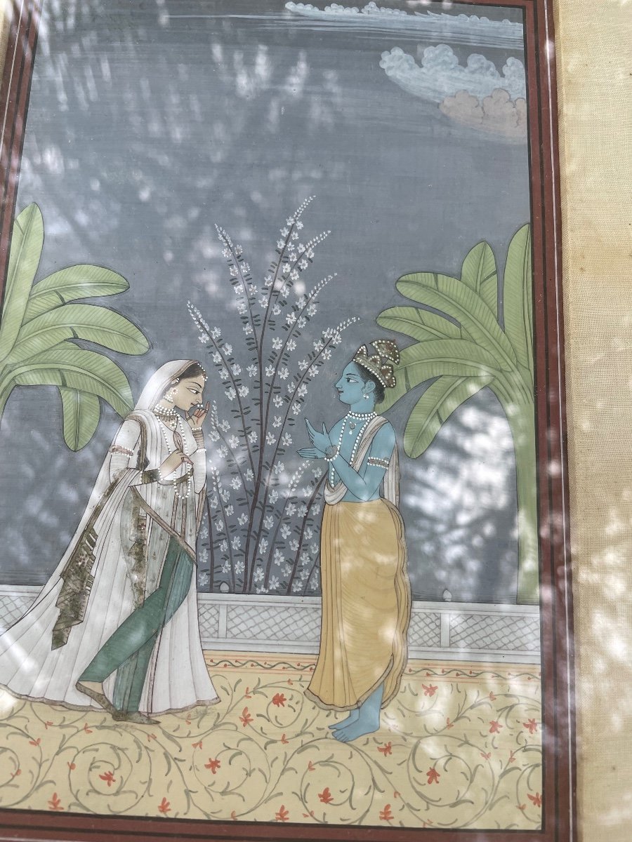 Peinture Indopersanne XVIIIeme -photo-3