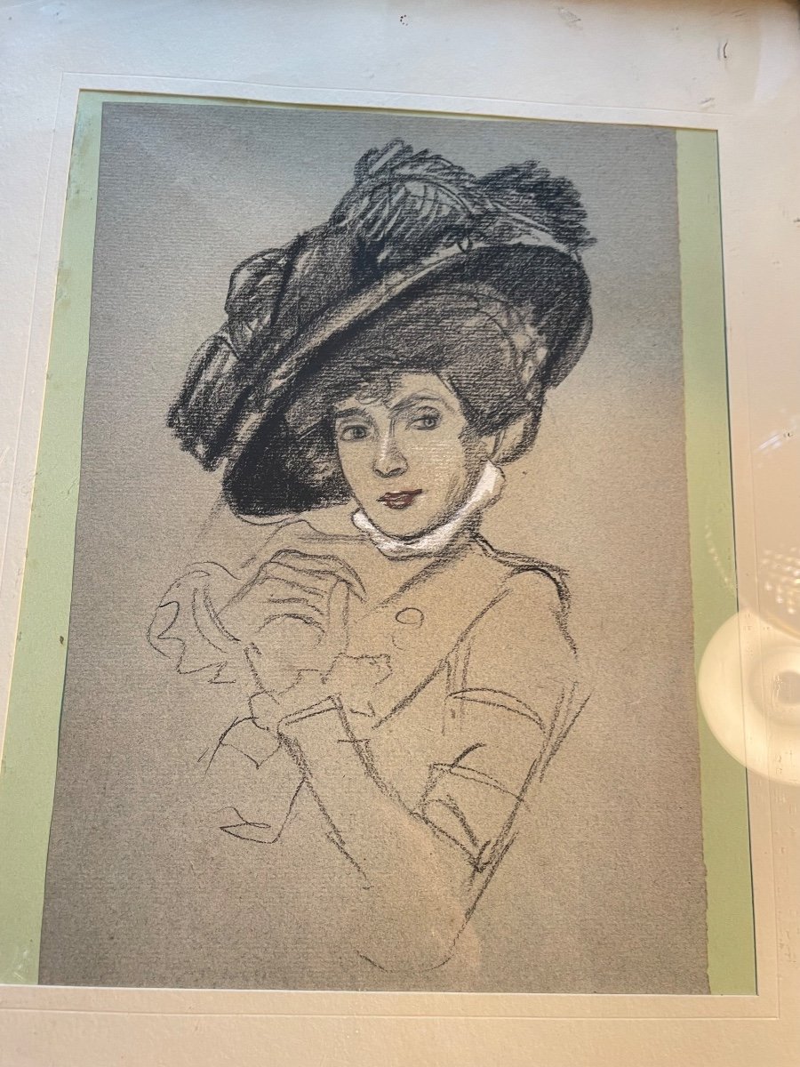 Elegant Hat Drawing -photo-3