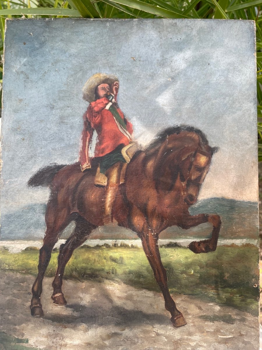 Cavalier Et Son Cheval -photo-4