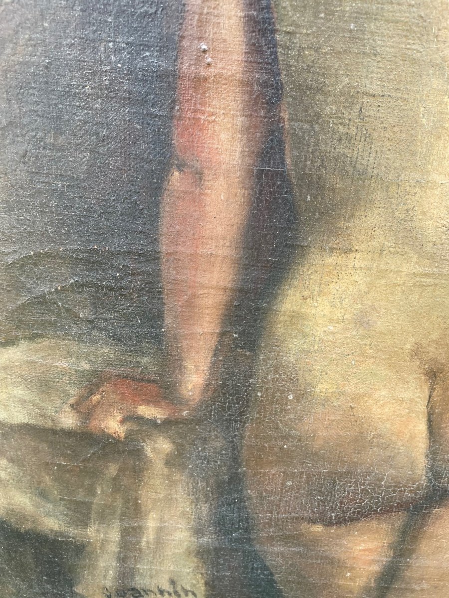 Large Painting .nude Feminine -photo-4